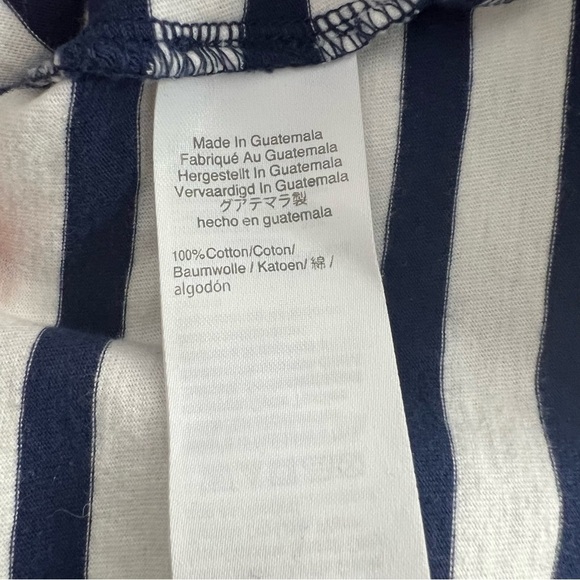 J.Crew Navy and White T Shirt Dress, Size Small - Picture 5 of 7